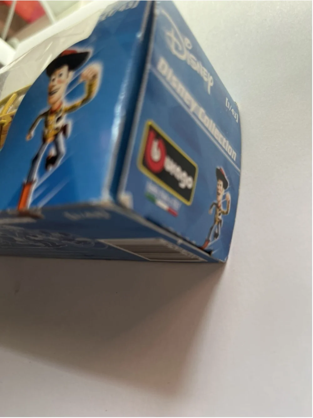 Disney bburago Toy Story's Woody Car 1/43 Diecast In Box Italy TOO CUTE ,SEE